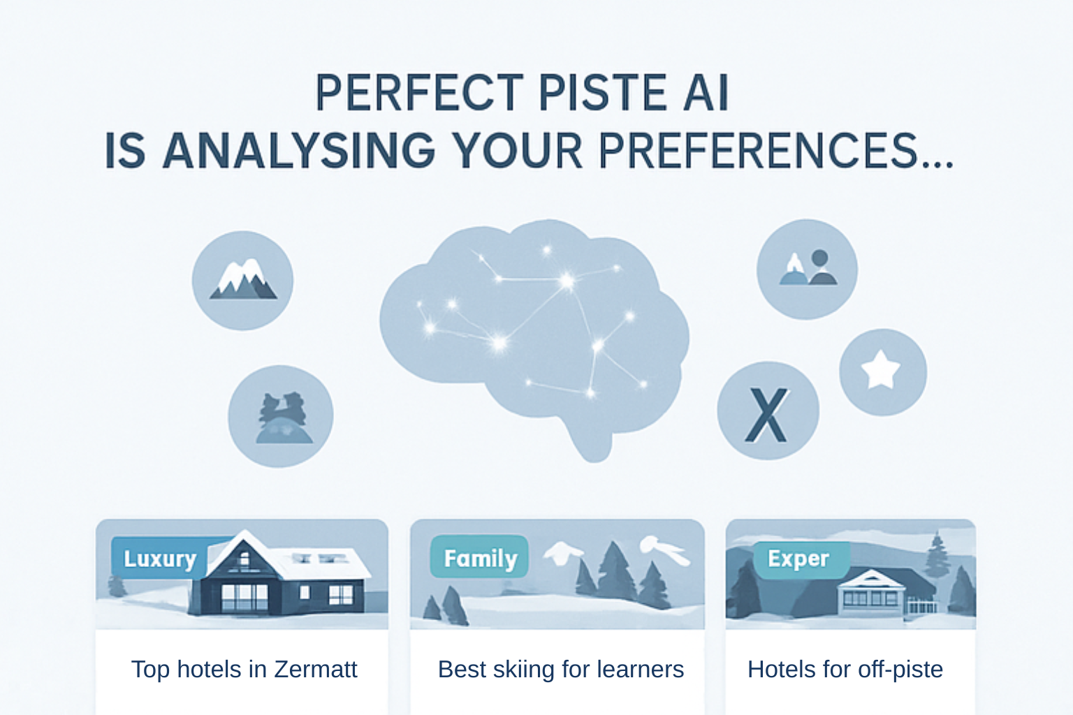 Mountain lake with snow-capped peaks